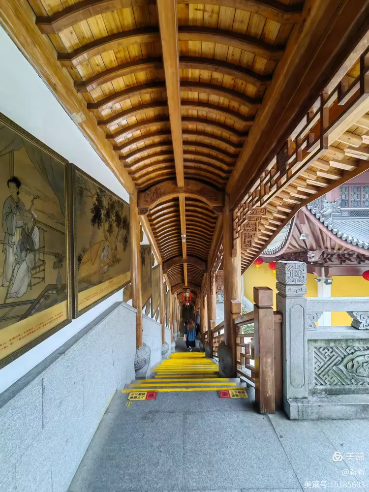 ,位于杭州市的天竺山之南麓